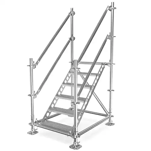 Bautreppe Scafom-rux Außentreppe für 1 m Höhenunterschied