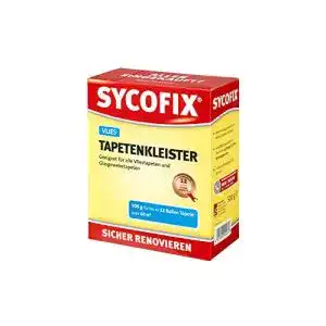 Vliestapetenkleister SYCOFIX 500 g, hohe Anfangshaftung, farblos