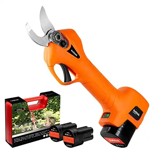 Akkuschere Kebtek Professionelle Akku Gartenschere, elektrisch