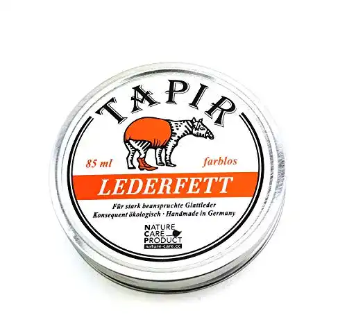 Lederfett Tapir für beanspruchte Glattleder Natur 85 ml