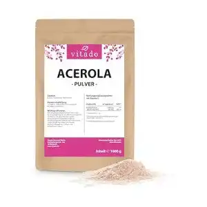 Acerola-Pulver vitado Acerola Pulver 1kg – Natürlich