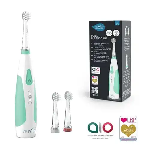 Die beste Elektrische Kinderzahnbürste Nuvita 1151, Sonic Clean&Care 2026 Test Bestseller Elektrische Kinderzahnbürste Nuvita 1151, Sonic Clean&Care