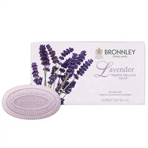 Bronnley-Seife Bronnley Lavender Triple Milled Fine English Soap