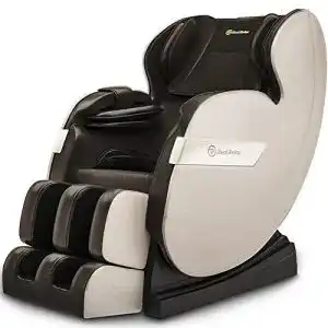 Massagesessel mit Heizung Real Relax, Zero-Gravity, Fussrollen