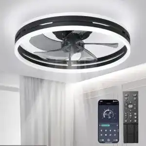 Deckenventilator mit Lampe Revneey Leise Deckenventilator