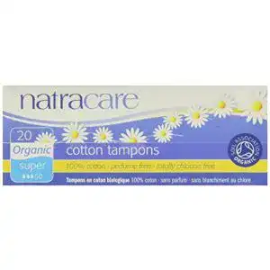 Tampon Natracare Stempel Super 20 ct, 3 Pack by Natcare