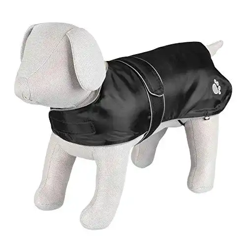 Hundemantel TRIXIE 30511 Mantel Orléans, XS: 25 cm, schwarz