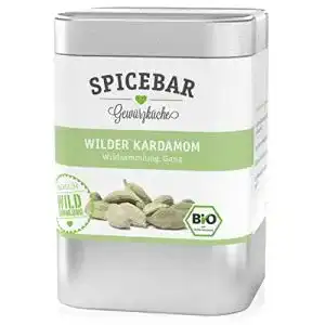 Kardamom Spicebar Grüner, Wildsammlung aus Indien, 50g