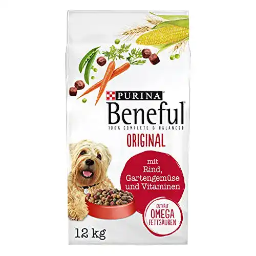 Hundetrockenfutter PURINA BENEFUL, Rind u. Gartengemüse, 12kg