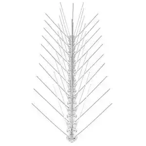 Taubenabwehr tiroba 3 Meter | extra effektiv 5-reihig | inkl. Ebook