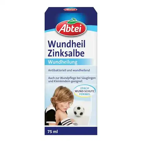 Zinksalbe Abtei Wundheil – Salbe mit Zink – 1 x 75 ml