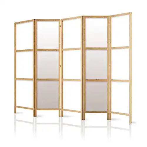 Raumtrenner decomonkey Paravent 225×171 cm 5 TEILIG