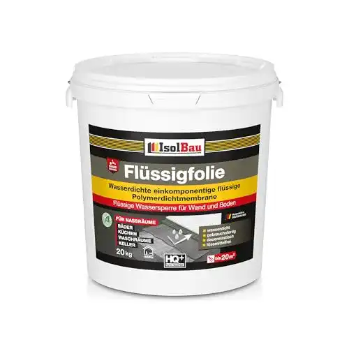 Flüssigfolie Isolbau, Dichtfolie für Bad & Küche, 20 kg