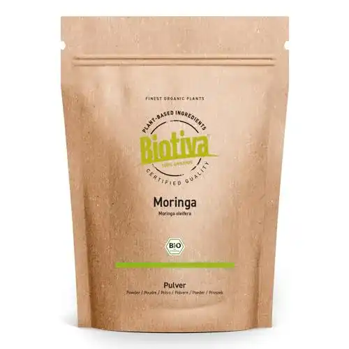 Moringa-Pulver Biotiva Moringa Pulver Bio 250g