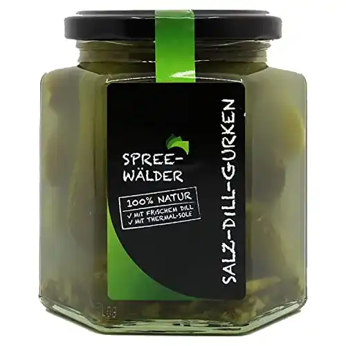 Spreewaldgurken Spreewald RABE Salz Dill Gurken 390 ml