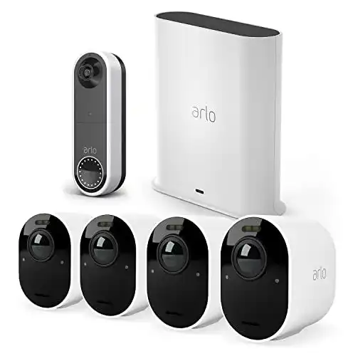 Die beste Arlo-Türklingel Arlo Ultra2 Überwachungskamera aussen, 4er Set 2026 Test Bestseller Arlo-Türklingel Arlo Ultra2 Überwachungskamera aussen, 4er Set