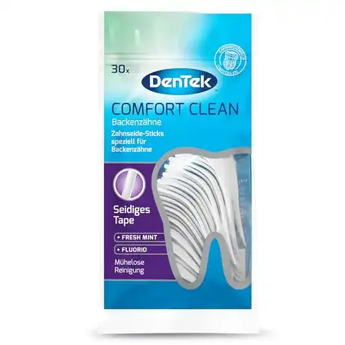 Zahnseide-Sticks DenTek 1 x 30 Stk. Comfort Clean Zahnseide Sticks