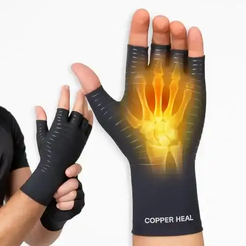 Arthrose-Handschuhe COPPER HEAL Kompressionshandschuhe