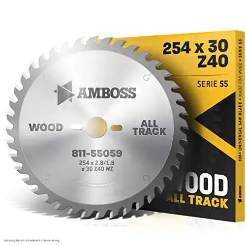 Kreissägeblatt 254×30 mm Amboss Werkzeuge Amboss – HM