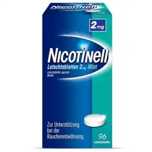 Nikotinkaugummi Nicotinell Lutschtabletten 2 mg Mint, 96 St.