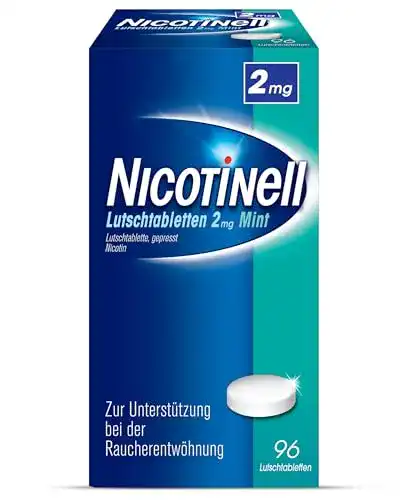 Nikotinkaugummi Nicotinell Lutschtabletten 2 mg Mint, 96 St.