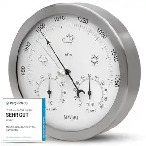 Barometer MAVORI® Wetterstation analog