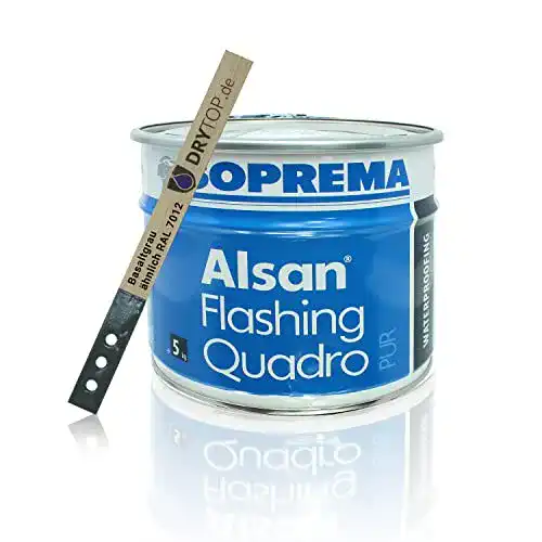 Flüssigkunststoff SOPREMA GMBH ALSAN Flashing Quadro, 5,0 kg