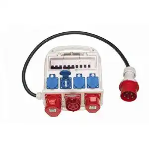 Baustromverteiler solartronics Eingang: 32A, Ausgang: 4x230V