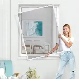 Jarolift-Insektenschutz jarolift Fliegengitter für Fenster SlimLine
