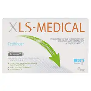 Abnehmpillen Xls-Medical Fettbinder, 60 Tabletten, 1er Pack 60 St