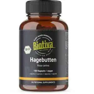 Hagebuttenpulver Biotiva Hagebuttenkapseln Bio – 650mg