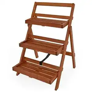 Pflanzenregal Deuba Blumentreppe Blumenregal 79 x 59 x 56cm