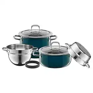 Silit-Topfset Silit Compact Topfset Induktion 4-teilig, Kochtopf Set