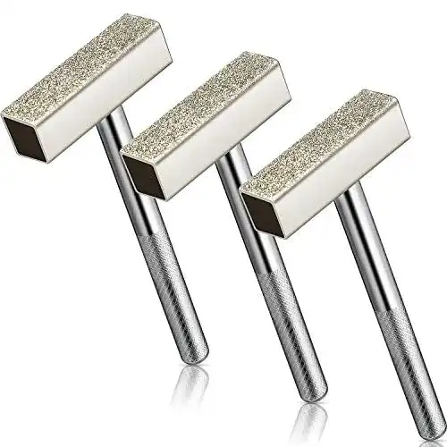 Schleifscheibenabrichter Mudder 3 Stücke Schleifscheibe Diamant