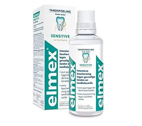 Mundspülung ELMEX Zahnspülmittel – Sensitive – 6er Pack