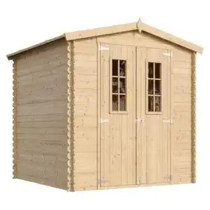 Geräteschuppen (Holz) TIMBELA M343C+M343G mit Boden