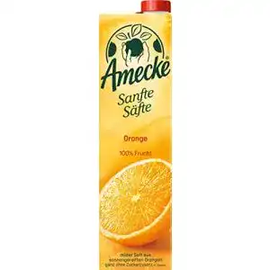 Orangensaft Amecke , Sanfte Säfte 6x1L EW, Orange, Pack of 6