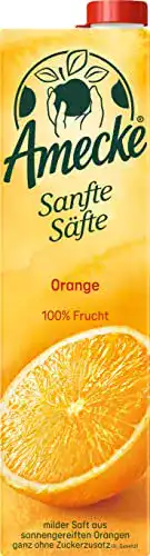 Orangensaft Amecke , Sanfte Säfte 6x1L EW, Orange, Pack of 6