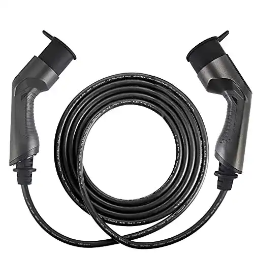 E-Auto-Ladekabel Morec 16A Dreiphasig EV-Ladekabel 11KW für EV Charger Ladestation typ 2 zu typ 2, IEC 62196-2 5M