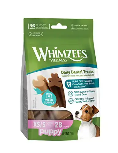 Leckerli für Welpen WHIMZEES by Wellness Puppy Stix, natürlich