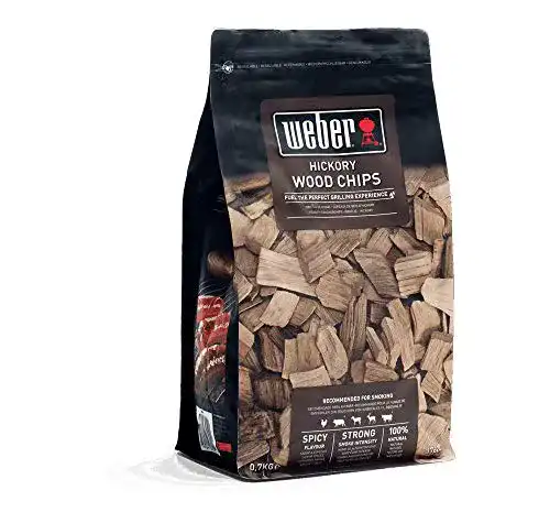 Räucherchips Weber 17624 Hickory 700g, Räuchern, Aroma