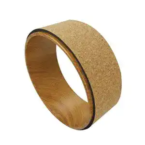 Yoga Wheel QUBABOBO Yoga Rad ABS + Kork Dharma Yoga-Stütze