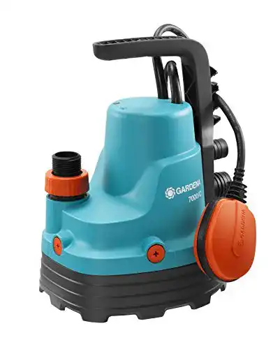 Tauchpumpe Gardena Classic Klarwasser- 7000/C: leise