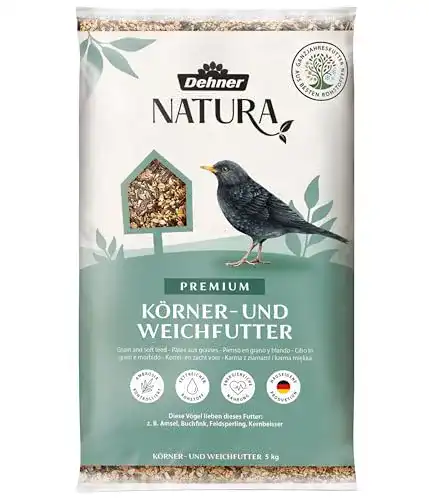 Dehner-Vogelfutter Dehner Natura, Körner- und Weichfutter, 5 kg