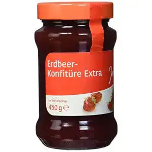 Erdbeermarmelade Jeden Tag Konfitüre Extra Erdbeere, 450 g