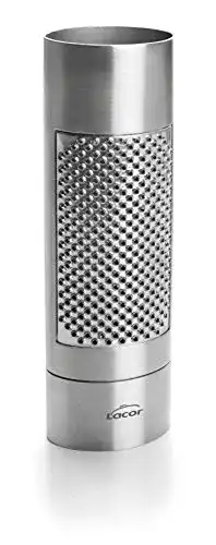 Muskatreibe LACOR 67031, Edelstahl, grau, 15 x 4,5 x 3 cm
