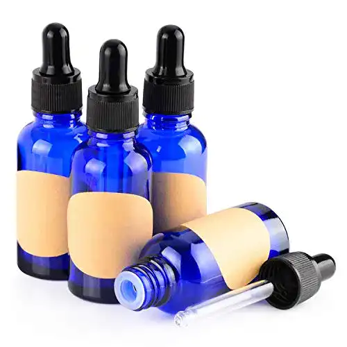 Pipettenflaschen stonylab 30 ml (1 oz) 4er-Pack Glas Tropfflasche