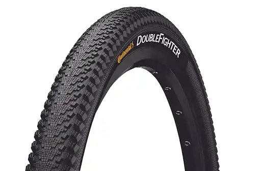 MTB Reifen Continental Double Fighter Iii Reifen, Schwarz