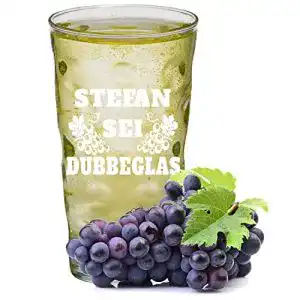 Dubbeglas Böckling mit Gravur 0,5 Liter/Name