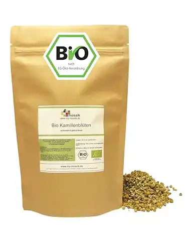 Kamillenblüten my-mosaik Kamillentee Bio, ganze getrocknet, 100g